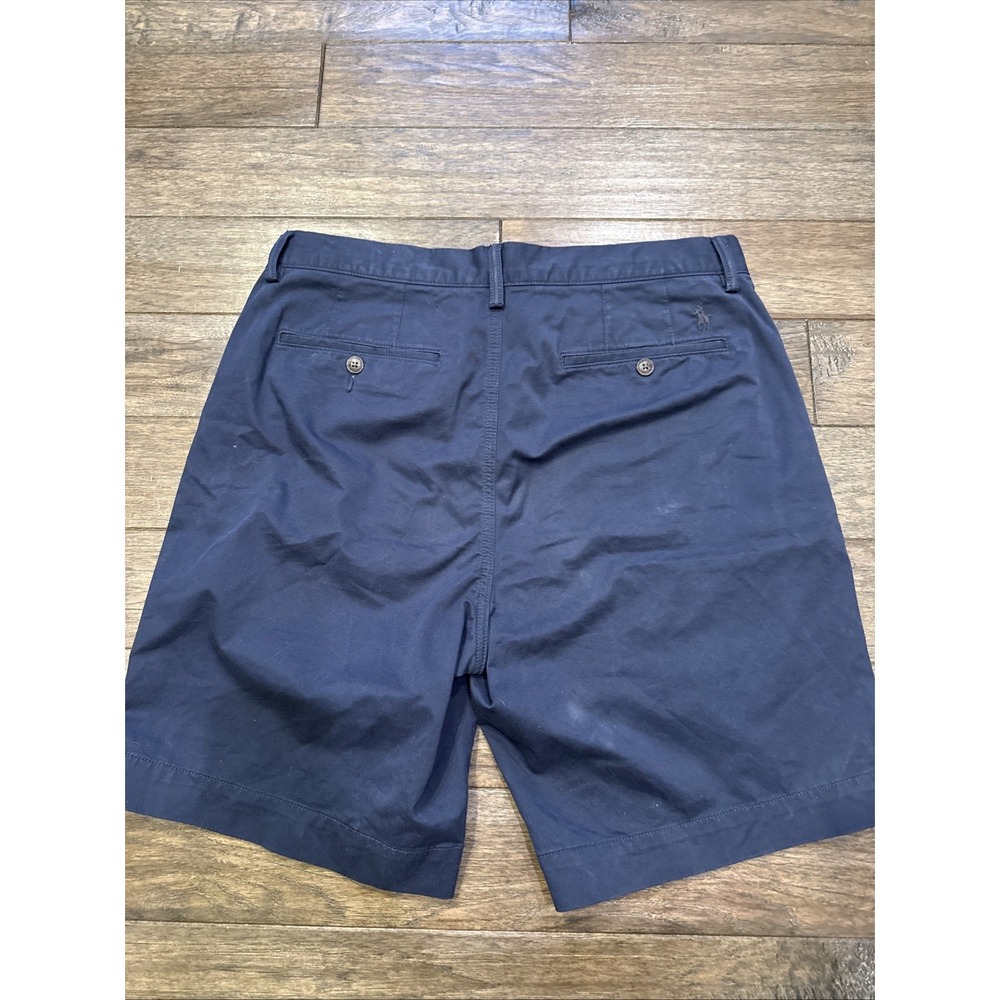 Polo Ralph Lauren Shorts Men's Size 34 Navy Blue - Picture 2 of 5